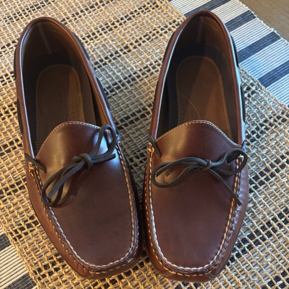 L.L. Bean - Men's Leather Slippers, Leather-Lined - Picture 1 of 3